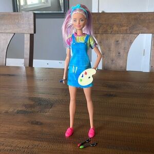 Barbie Painter Doll